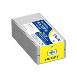 Epson cartouche d'encre jaune 32.5ml pour ColorWorks C3500