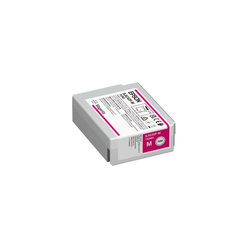 Epson cartouche d'encre magenta 50ml pour ColorWorks C4000