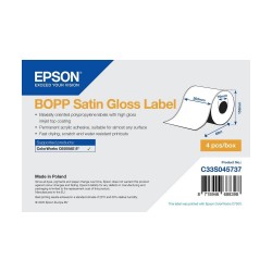 Étiquettes synthétiques satin brillant 203 mm Epson