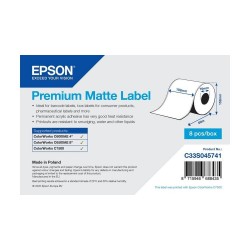 Étiquettes mat premium Epson 102mm*60m