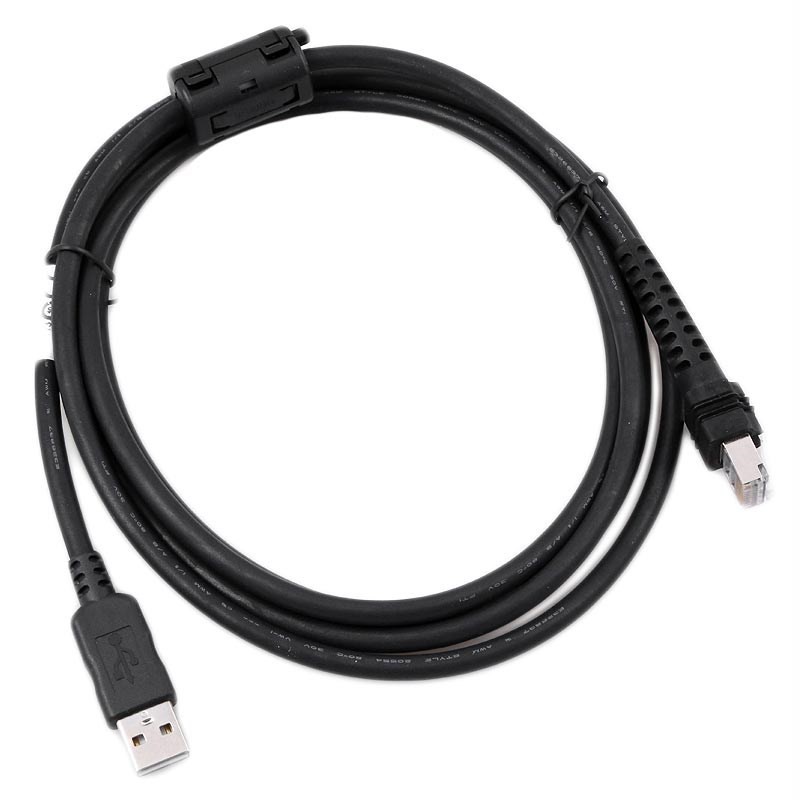 Câble USB Serie A droit Datalogic pour Powerscan 9300/9500
